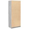 Kleiderschrank Onal Grau 80x50x200cm (Holz)