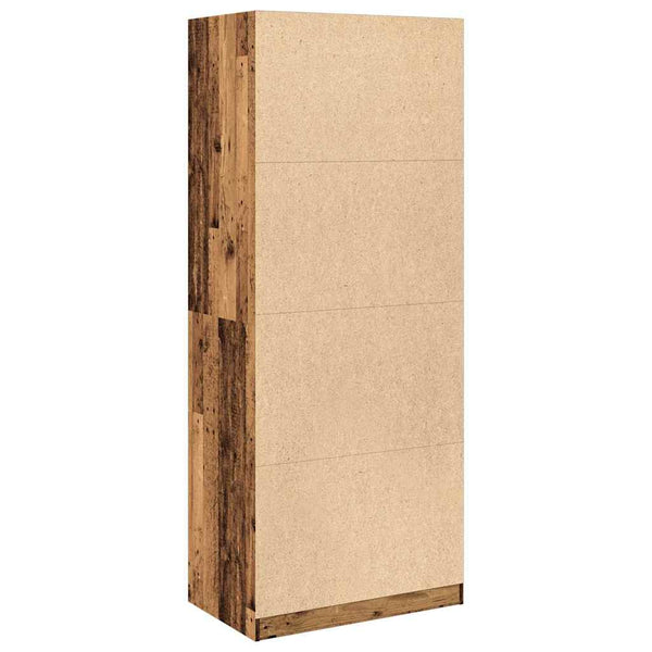 Vanha vaatekaappi Onal puusta 80x50x200cm (puinen)