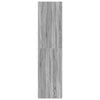 Grauer Onal-Kleiderschrank 80x50x200cm (Holz)