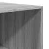 Grauer Onal-Kleiderschrank 80x50x200cm (Holz)