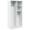 100x50x200cm weißer Kleiderschrank Onal (Spanplatte)