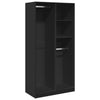 Schwarzer Onal Kleiderschrank 100x50x200cm (Spanplatte)