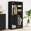 Schwarzer Onal Kleiderschrank 100x50x200cm (Spanplatte)