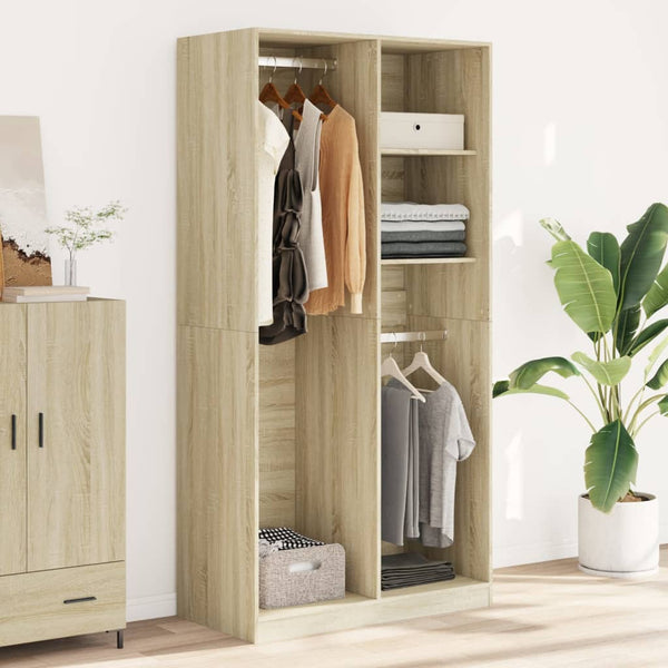 Kleiderschrank Onal Sonoma Eiche 100x50x200cm (Spanplatte)