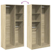 Kleiderschrank Onal Sonoma Eiche 100x50x200cm (Spanplatte)