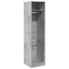 Kleiderschrank Onal, Betongrau, Maße 50x50x200cm (Spanplatte)