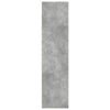 Kleiderschrank Onal, Betongrau, Maße 50x50x200cm (Spanplatte)