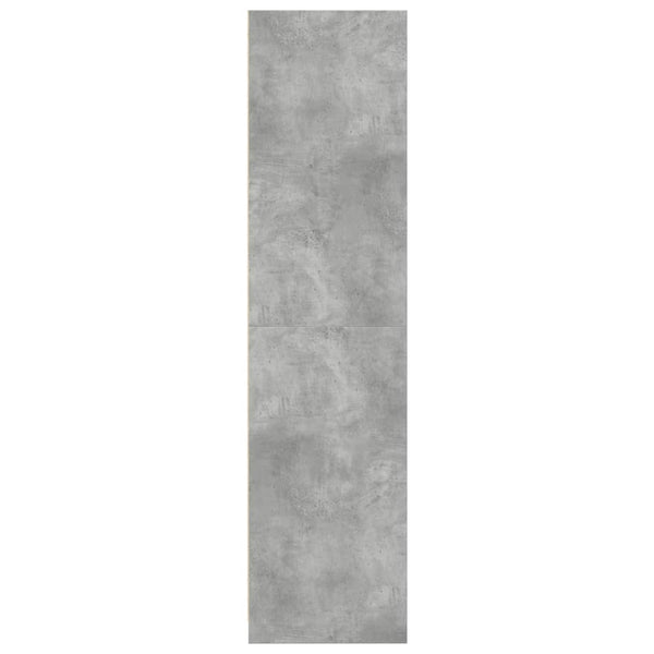 Kleiderschrank Onal, Betongrau, Maße 50x50x200cm (Spanplatte)