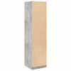 Kleiderschrank Onal, Betongrau, Maße 50x50x200cm (Spanplatte)