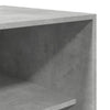 Kleiderschrank Onal, Betongrau, Maße 50x50x200cm (Spanplatte)