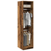 Kleiderschrank Onal aus Altholz 50x50x200cm (Holz)