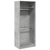 80x50x200cm kleiderschrank beton grau Onal (Spanplatte)