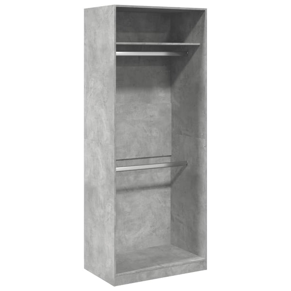 80x50x200cm kleiderschrank beton grau Onal (Spanplatte)