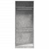 80x50x200cm kleiderschrank beton grau Onal (Spanplatte)