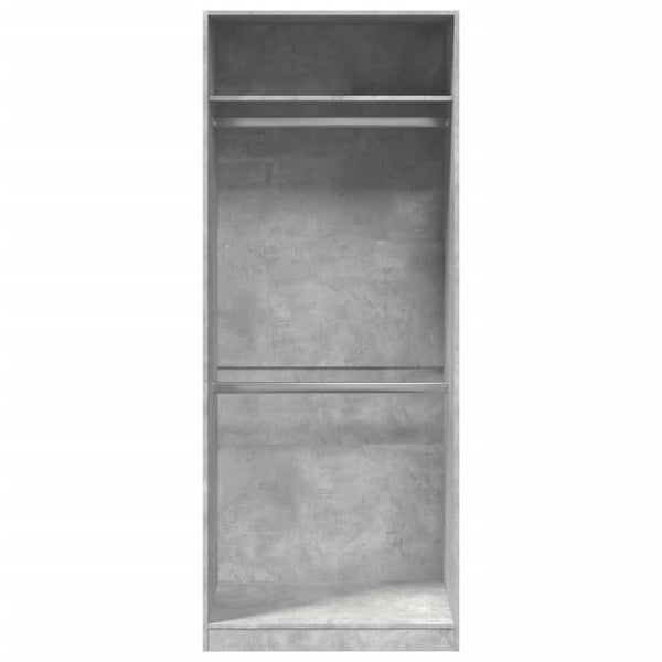 80x50x200cm kleiderschrank beton grau Onal (Spanplatte)