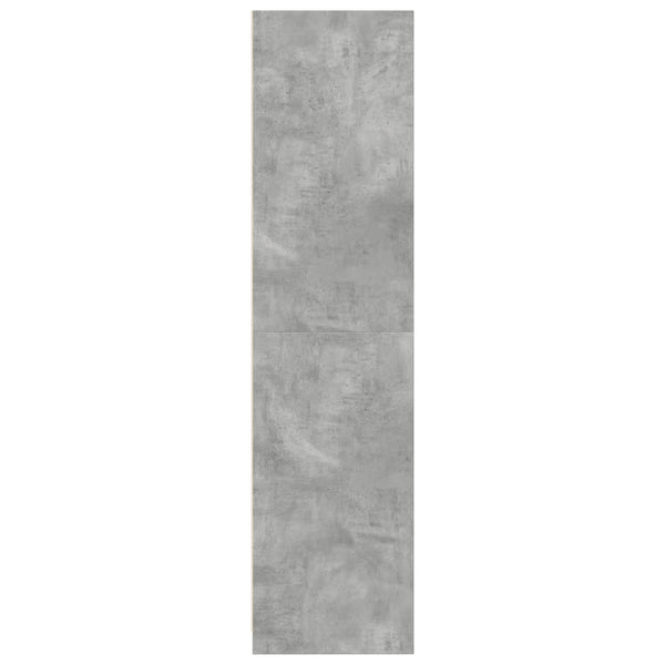 Kleiderschrank Onal 100x50x200cm in Betongrau (Spanplatte)