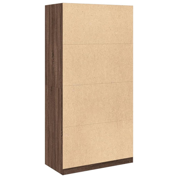 Kleiderschrank Onal Eiche Braun 100x50x200cm (Holz)