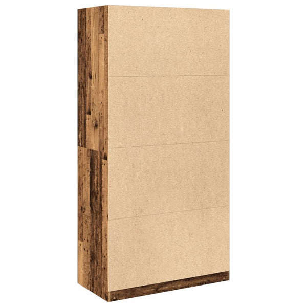 Kleiderschrank Onal aus Altholz, 100x50x200cm