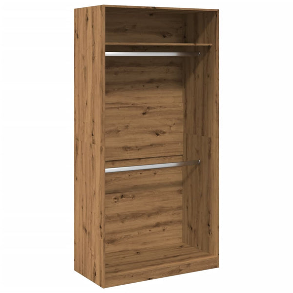 Kleiderschrank Eiche Onal, Artesaani, 100x50x200cm (Holz)