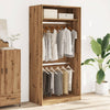 Kleiderschrank Eiche Onal, Artesaani, 100x50x200cm (Holz)