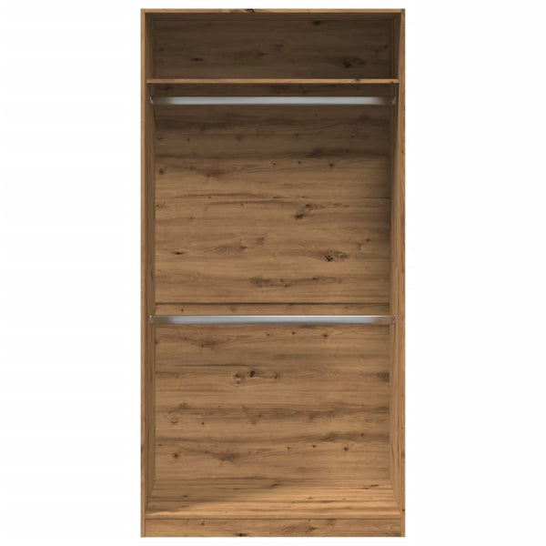 Kleiderschrank Eiche Onal, Artesaani, 100x50x200cm (Holz)