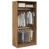 Kleiderschrank Eiche Onal, Artesaani, 100x50x200cm (Holz)