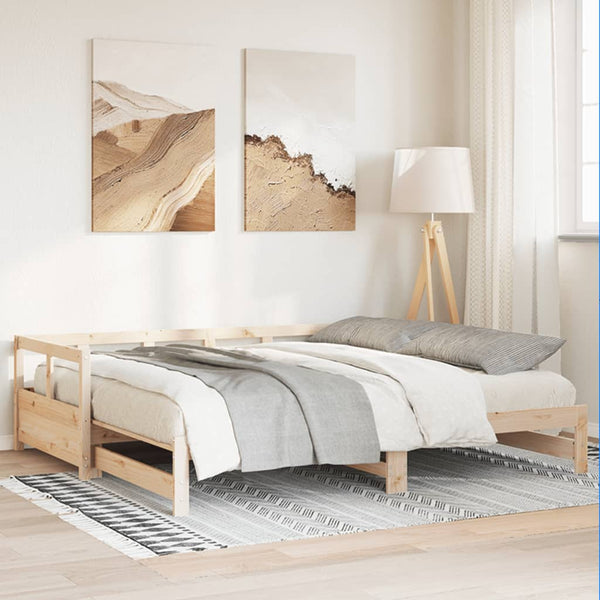 Schlafsofa ohne Matratze Aviva 90x200cm (Kiefer)