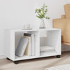 Weißer Rollcontainer Gevget 72x33x42,5cm (Holz)