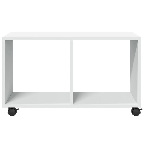 Weißer Rollcontainer Gevget 72x33x42,5cm (Holz)