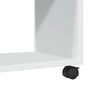 Weißer Rollcontainer Gevget 72x33x42,5cm (Holz)