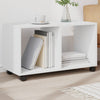 Weißer Rollcontainer Gevget 72x33x42,5cm (Holz)