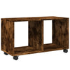 Gevget Rollcontainer 72x33x42,5cm (Holz), Eiche geräuchert