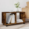 Gevget Rollcontainer 72x33x42,5cm (Holz), Eiche geräuchert