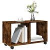 Gevget Rollcontainer 72x33x42,5cm (Holz), Eiche geräuchert