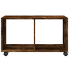 Gevget Rollcontainer 72x33x42,5cm (Holz), Eiche geräuchert