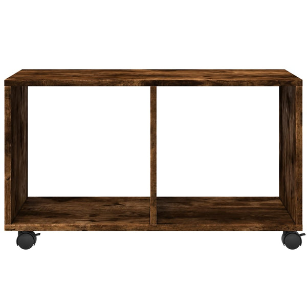 Gevget Rollcontainer 72x33x42,5cm (Holz), Eiche geräuchert