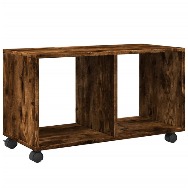 Gevget Rollcontainer 72x33x42,5cm (Holz), Eiche geräuchert