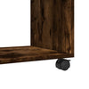 Gevget Rollcontainer 72x33x42,5cm (Holz), Eiche geräuchert