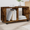 Gevget Rollcontainer 72x33x42,5cm (Holz), Eiche geräuchert