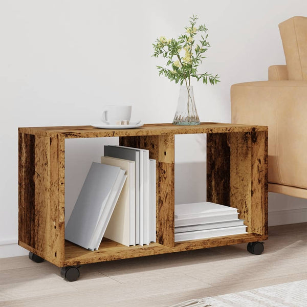 Alter Holzschrank auf Rädern Gevget 72x33x42,5cm (Holz)