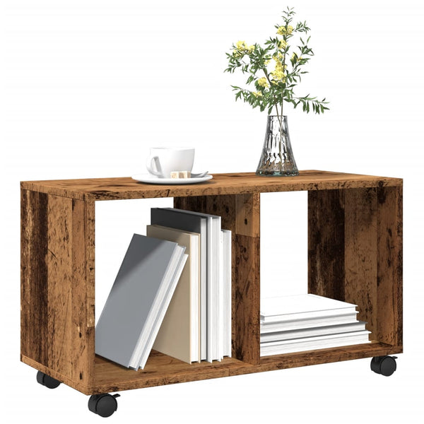 Alter Holzschrank auf Rädern Gevget 72x33x42,5cm (Holz)