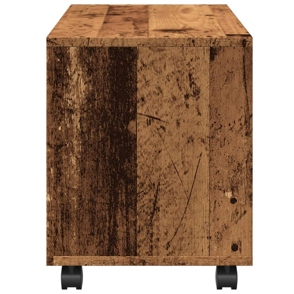 Alter Holzschrank auf Rädern Gevget 72x33x42,5cm (Holz)