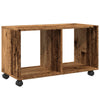 Alter Holzschrank auf Rädern Gevget 72x33x42,5cm (Holz)