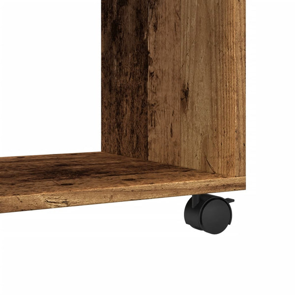 Alter Holzschrank auf Rädern Gevget 72x33x42,5cm (Holz)