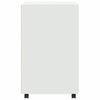 Weißer Schrank auf Rollen Mila 60x48x81cm (Spanplatte)