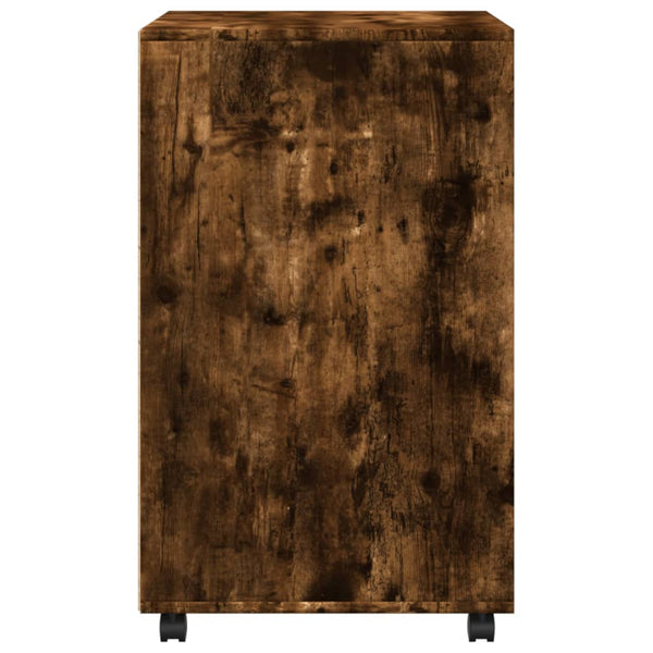 Räuchereiche Schrank auf Rollen Mila 60x48x81cm (Holz)