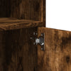 Räuchereiche Schrank auf Rollen Mila 60x48x81cm (Holz)