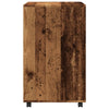 Alte Holzkommode auf Rollen Mila 60x48x81cm (Spanplatte)