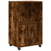 Räuchereichenschrank auf Rollen Caloean 55x40x91cm (Holz)