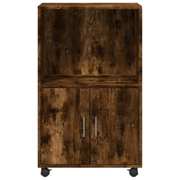 Räuchereichenschrank auf Rollen Caloean 55x40x91cm (Holz)